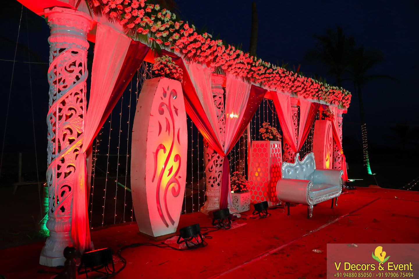 Birthday Decorations Organize at Ashok Beach Resort